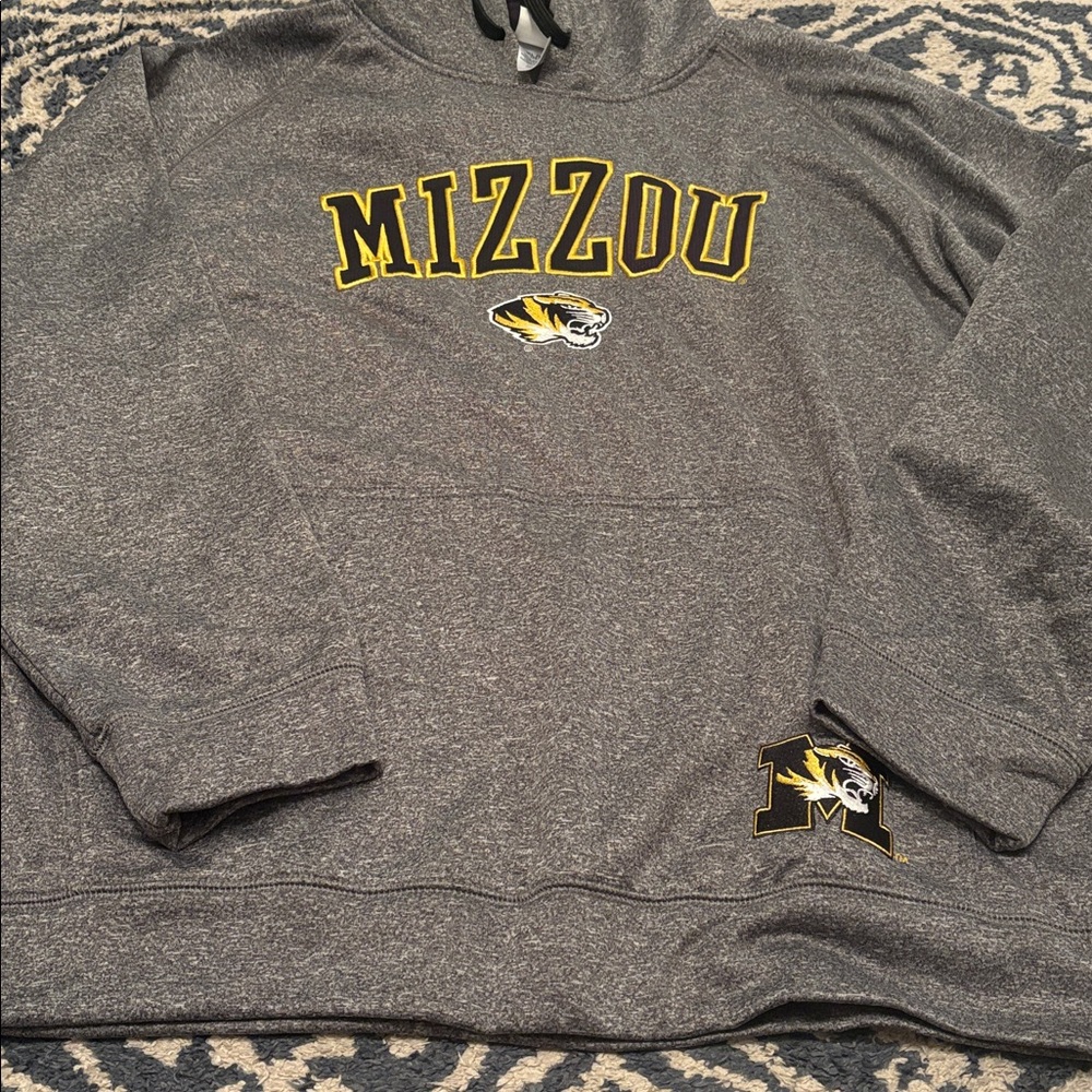 Mizzou XL University Missouri Columbia Tigers Pullover Sweatshirt Hoodie